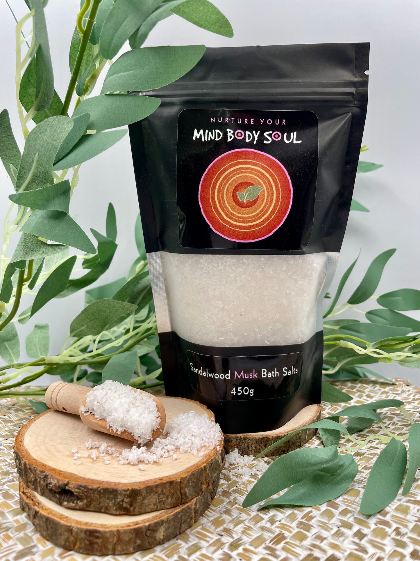 Sandalwood Musk 450g Bath Salts