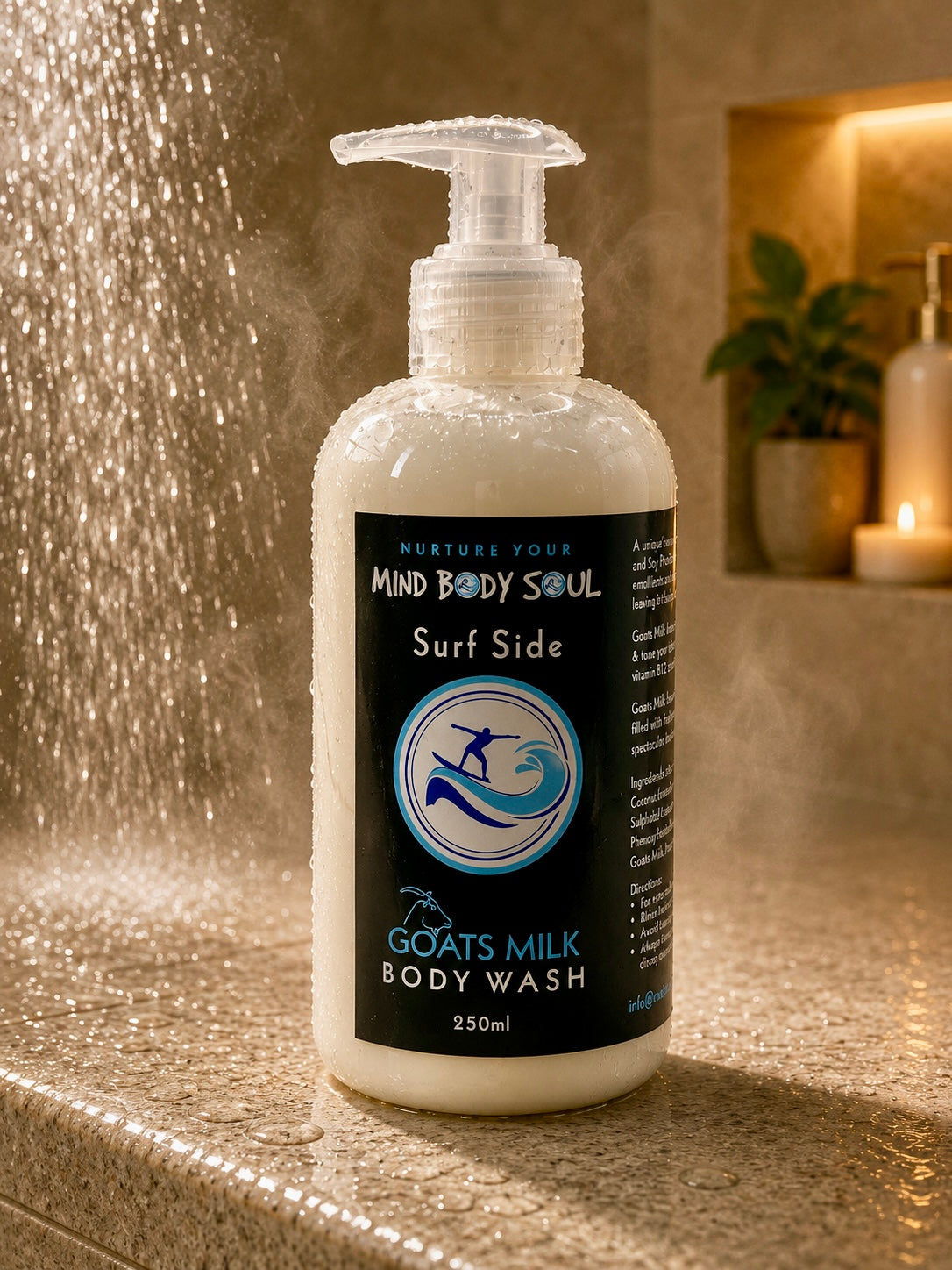 Surf Side 250ml Goats Milk Body Wash
