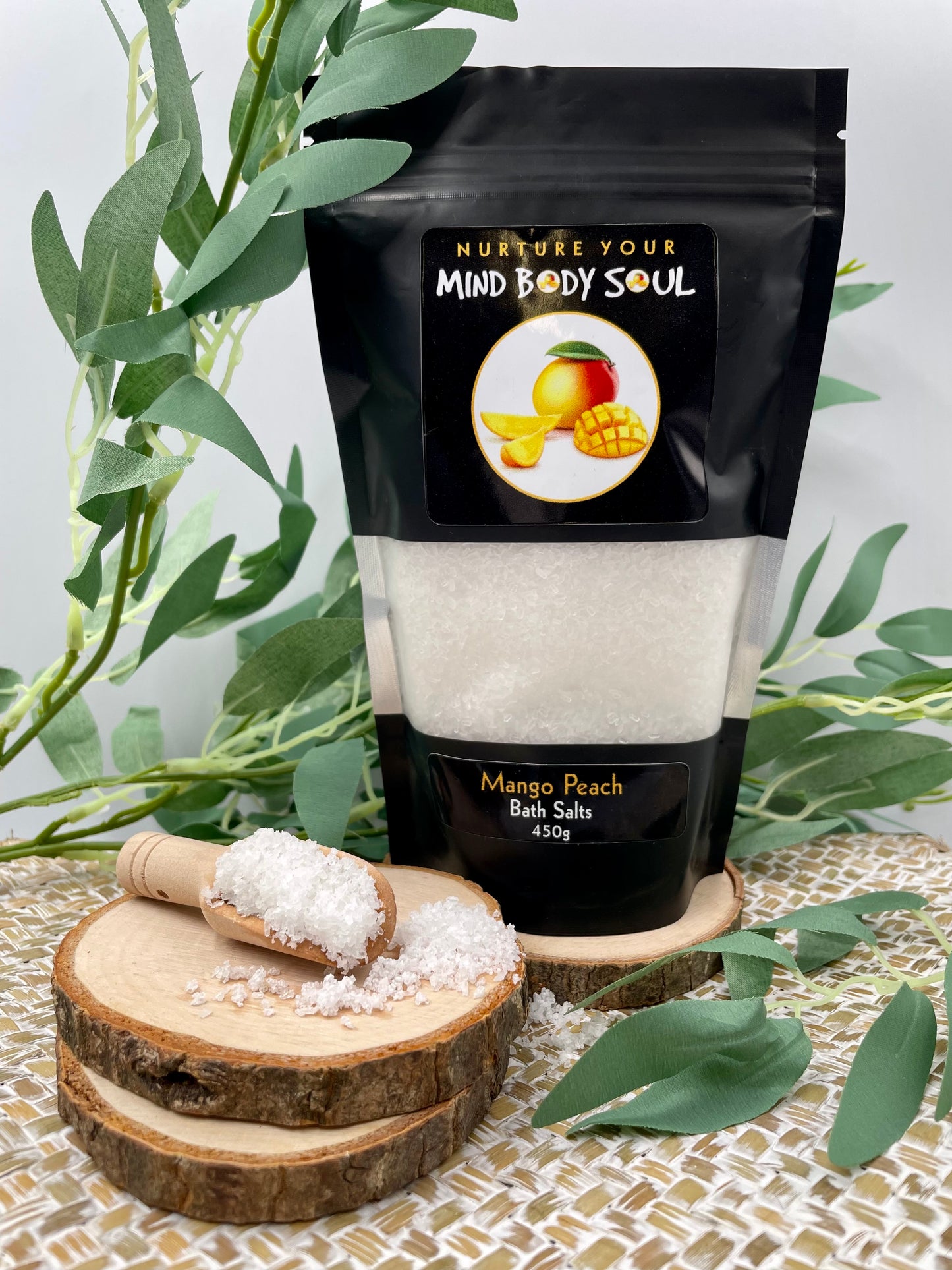 Mango Peach 450g Bath Salts