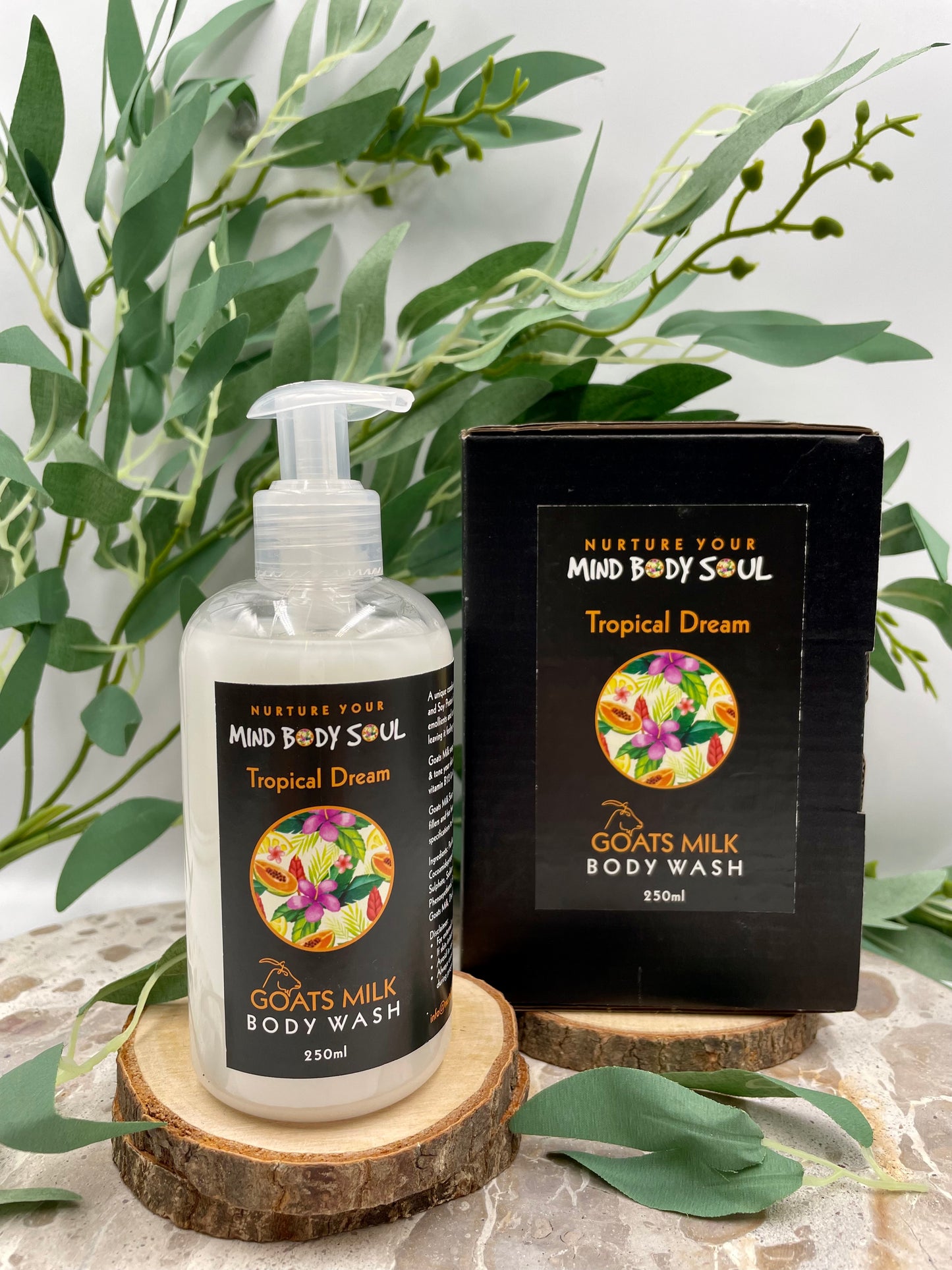 Tropical Dream 250ml Goats Milk Body Wash
