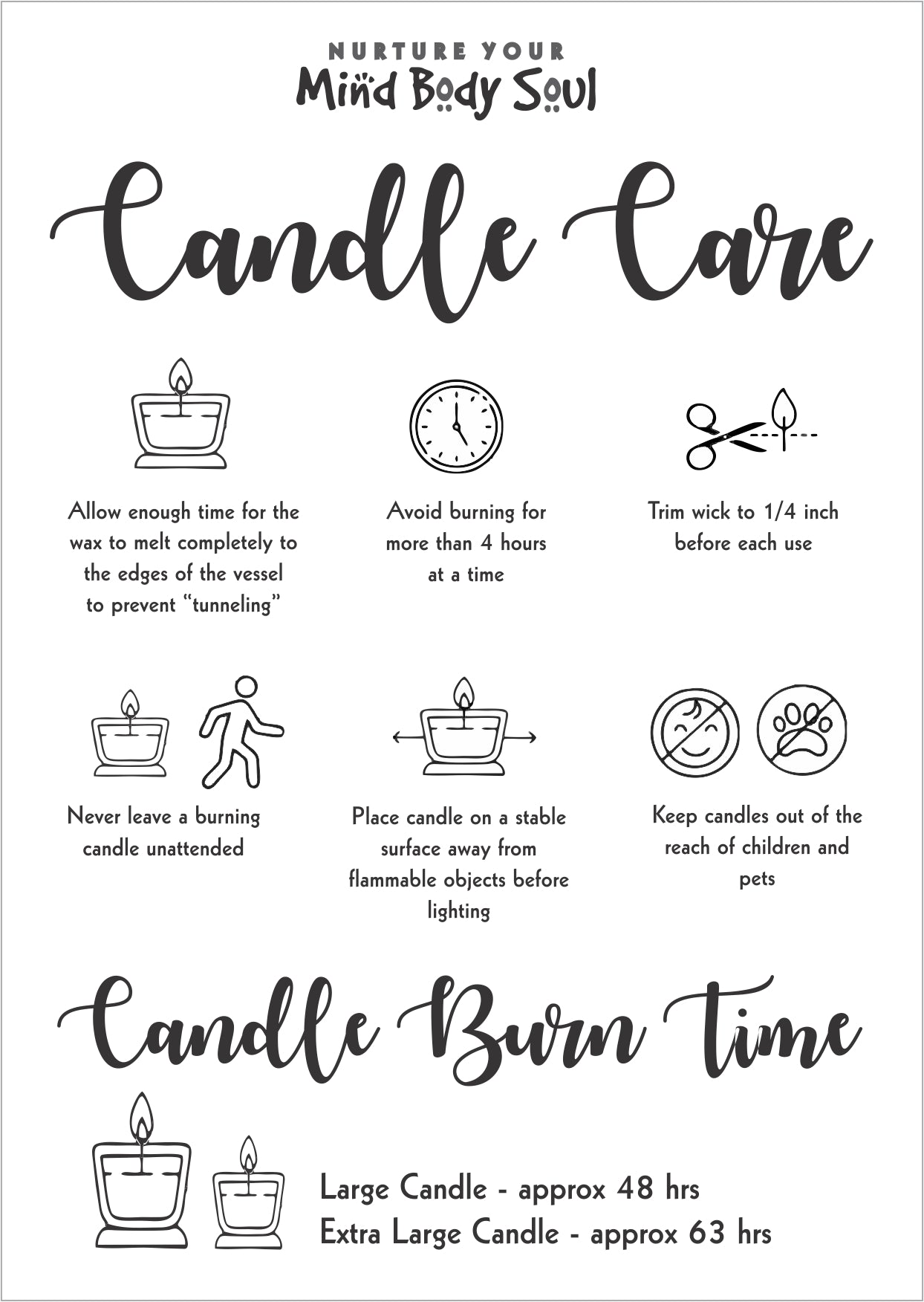 Balance Scented Soy Candle