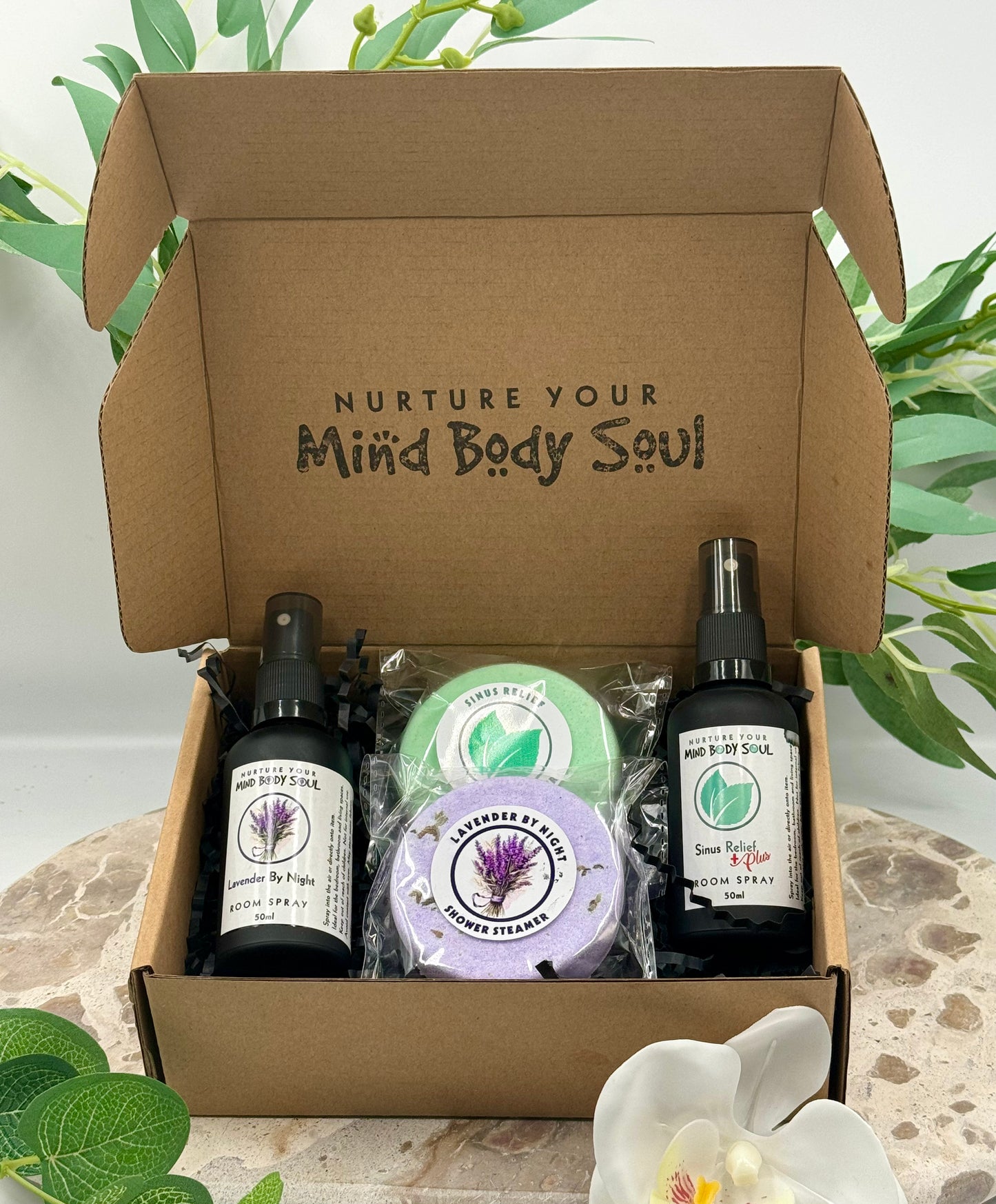 Lavender By Night & Sinus Relief Plus Gift Pack Bundle