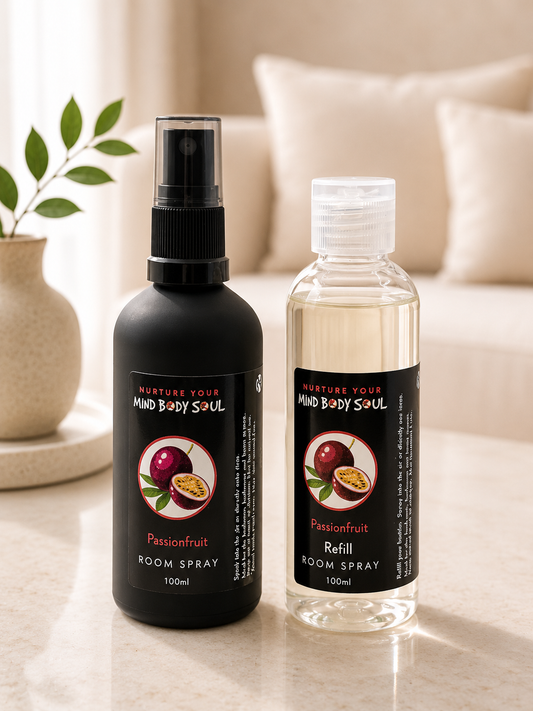 Passionfruit 100ml Room Spray and 100ml Refill Bottle