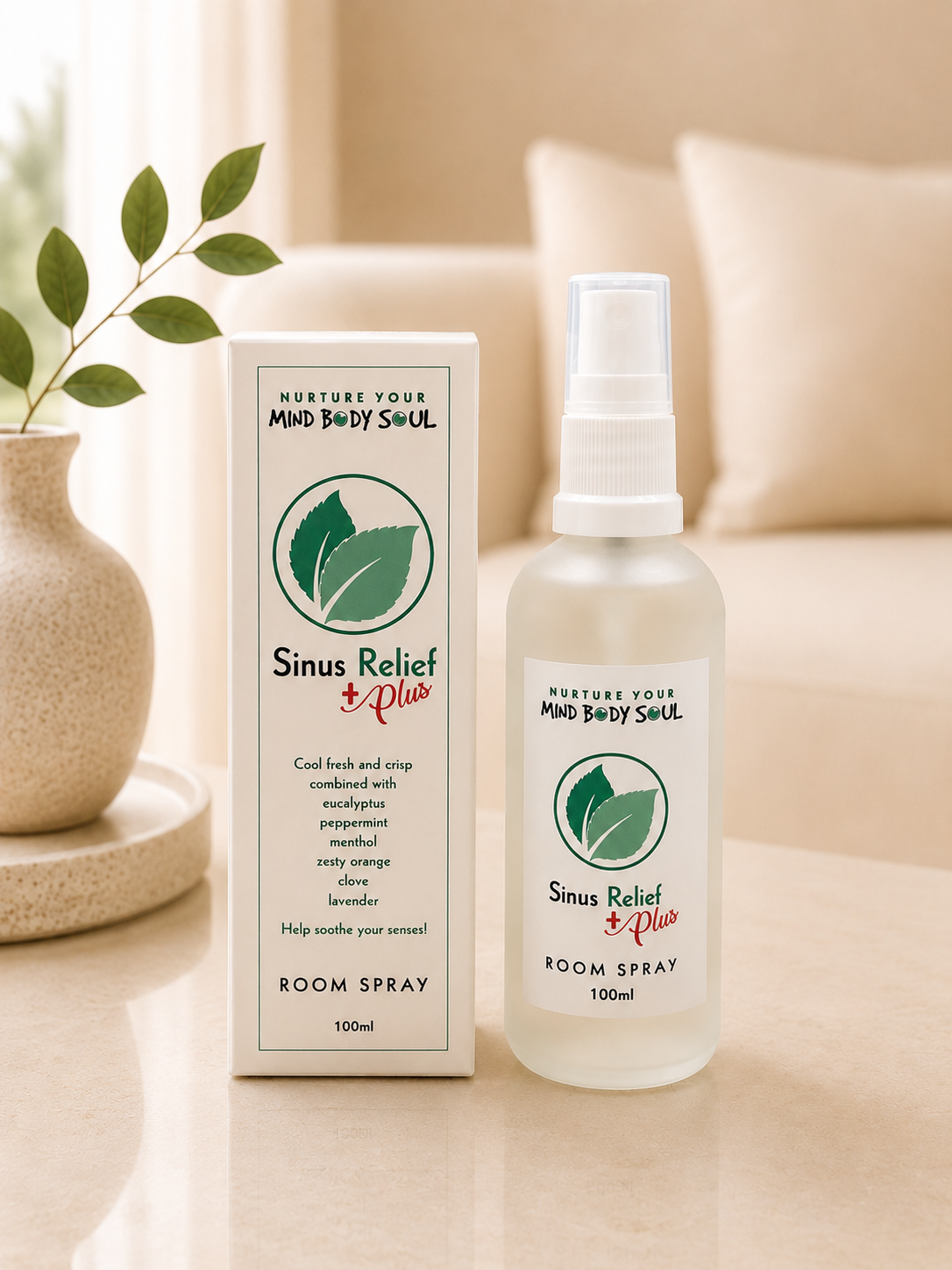 Sinus Relief Plus 100ml Room Spray