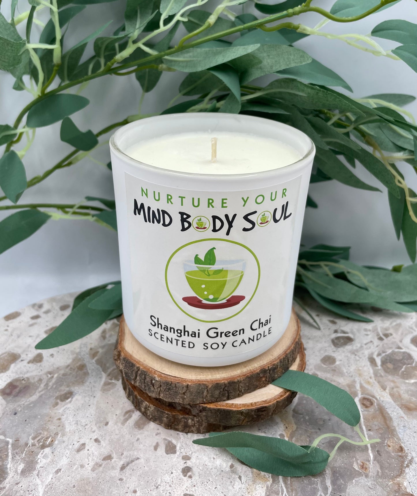 Shanghai Green Chai Scented Soy Candle