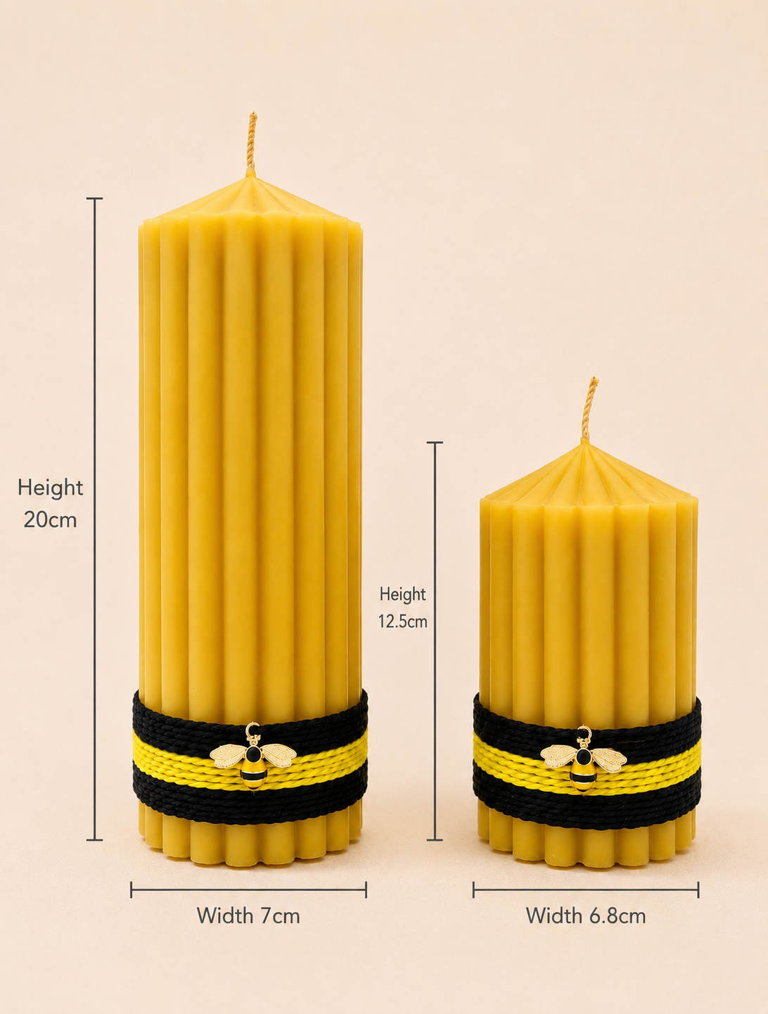 Pure Australian Beeswax Candles
