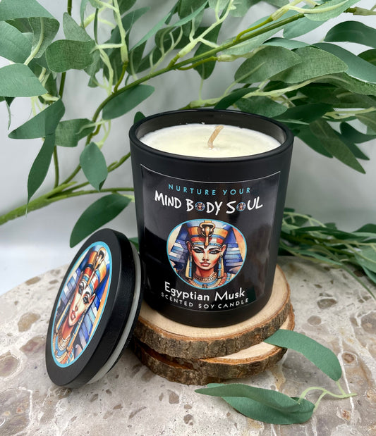 Egyptian Musk Scented Soy Candle