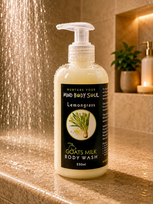 Lemongrass 250ml Goats Milk Body Wash