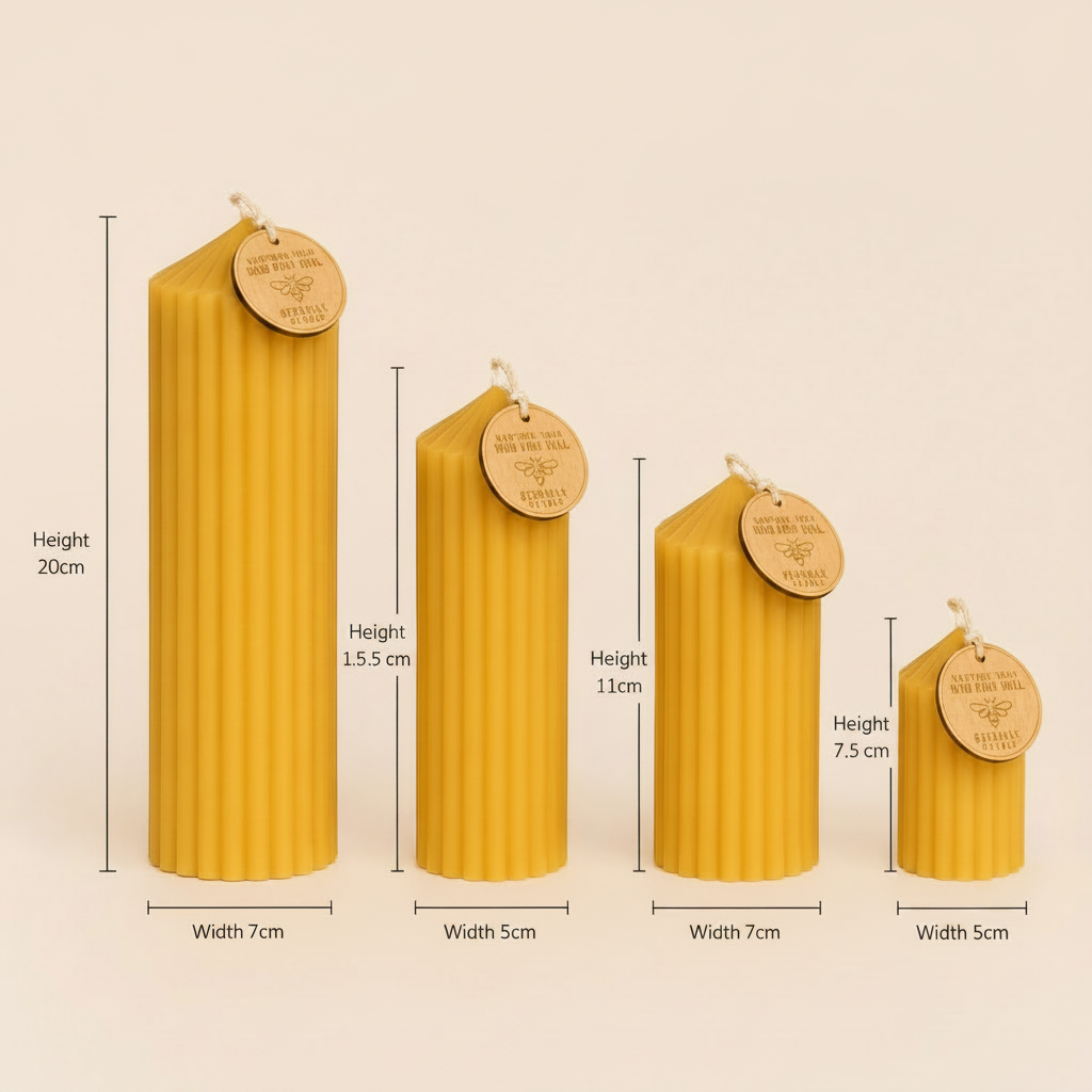 Pure Australian Beeswax Candles