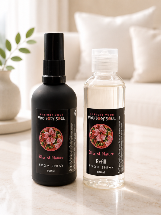 Bliss of Nature 100ml Room Spray and 100ml Refill Bottle