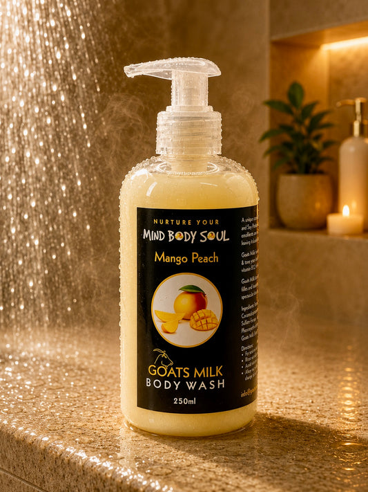 Mango Peach 250ml Goats Milk Body Wash